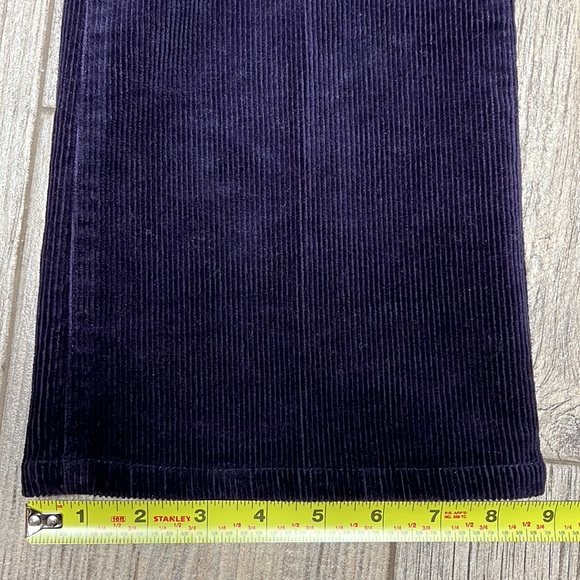 Chaps Denim Women’s Corduroy Jeans Purple Size 4 - Picture 10 of 10